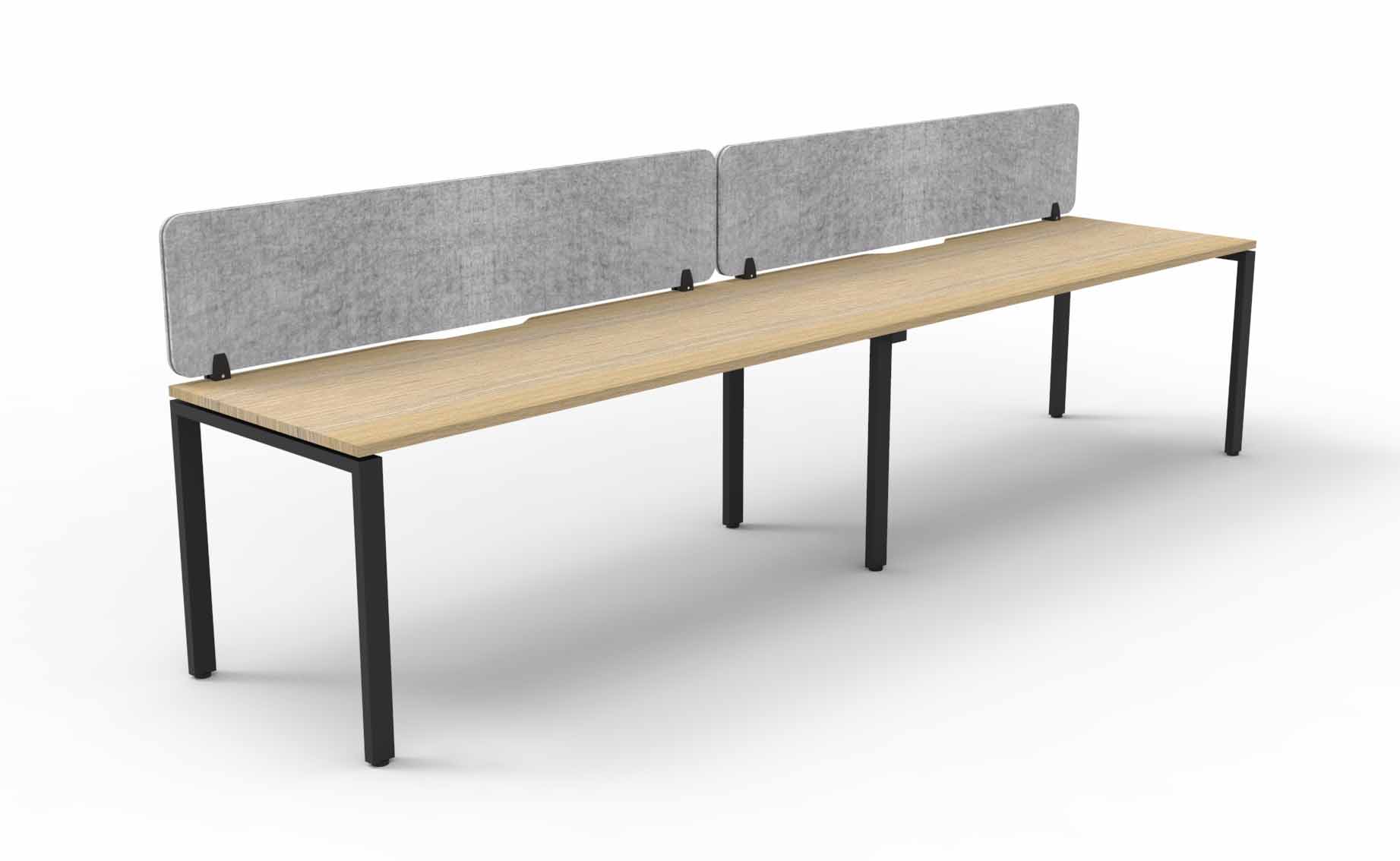 Profile 2 Person Workstation - with Eco Screen